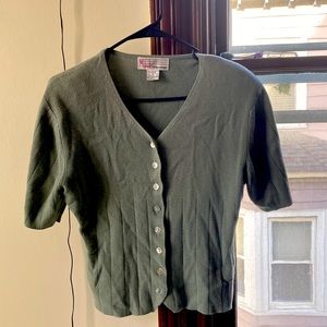 Vintage 80/90s Top with Gorgeous Buttons